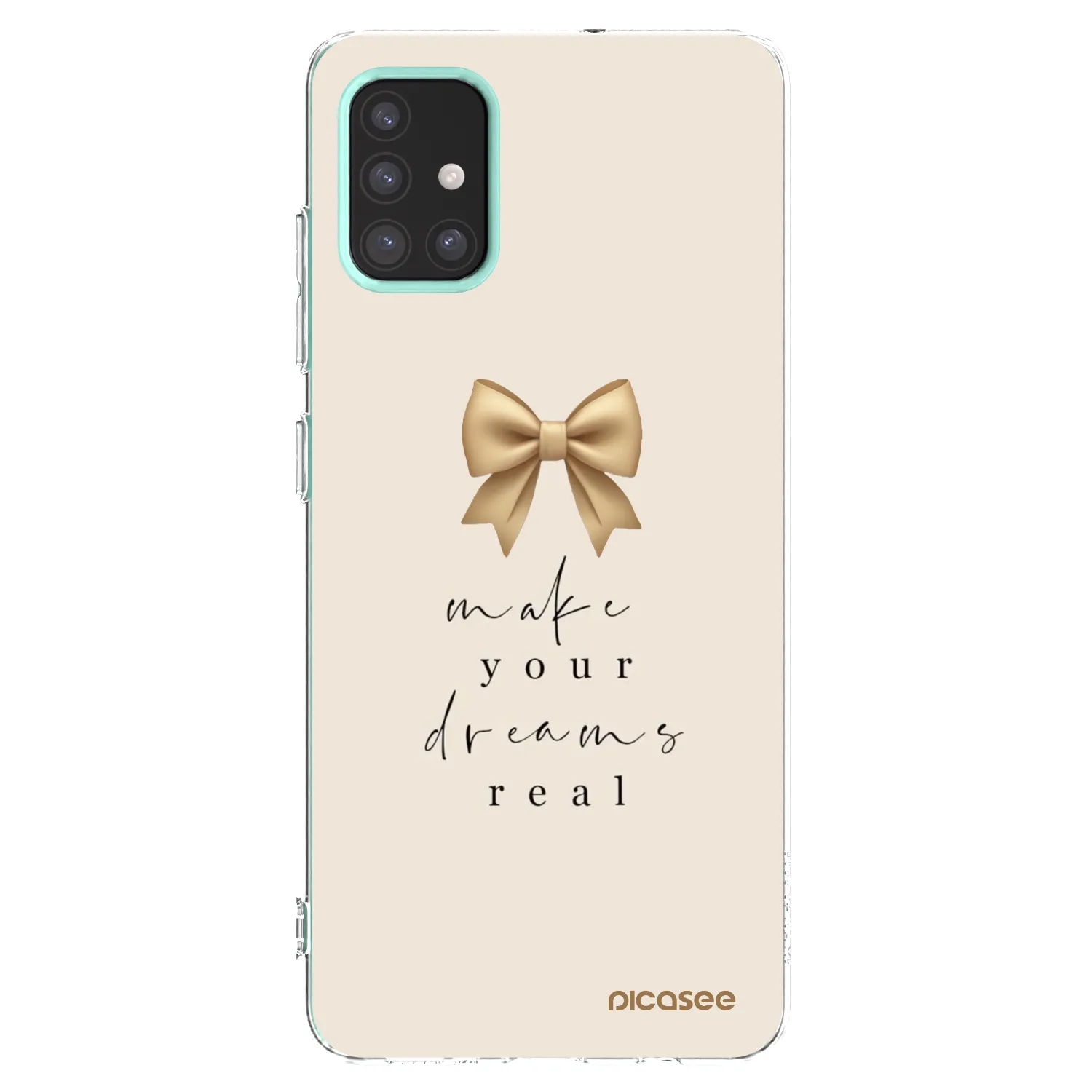 Picasee διαφανής θήκη σιλικόνης Samsung Galaxy M31s - Golden Dream