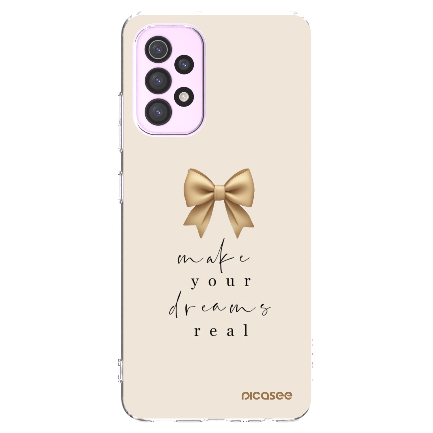Picasee διαφανής θήκη σιλικόνης Samsung Galaxy A32 5G A326B - Golden Dream