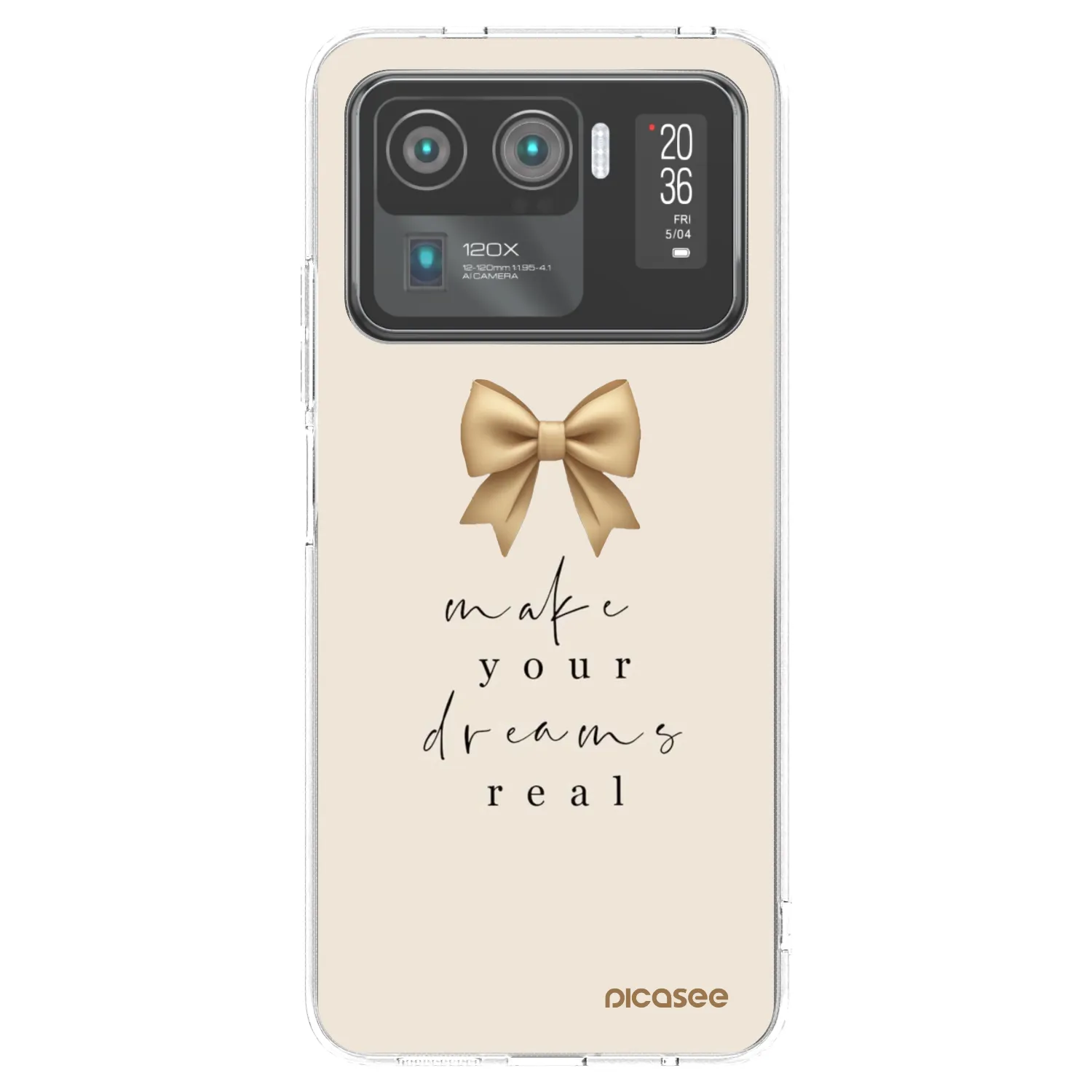 Picasee διαφανής θήκη σιλικόνης Xiaomi Mi 11 Ultra - Golden Dream