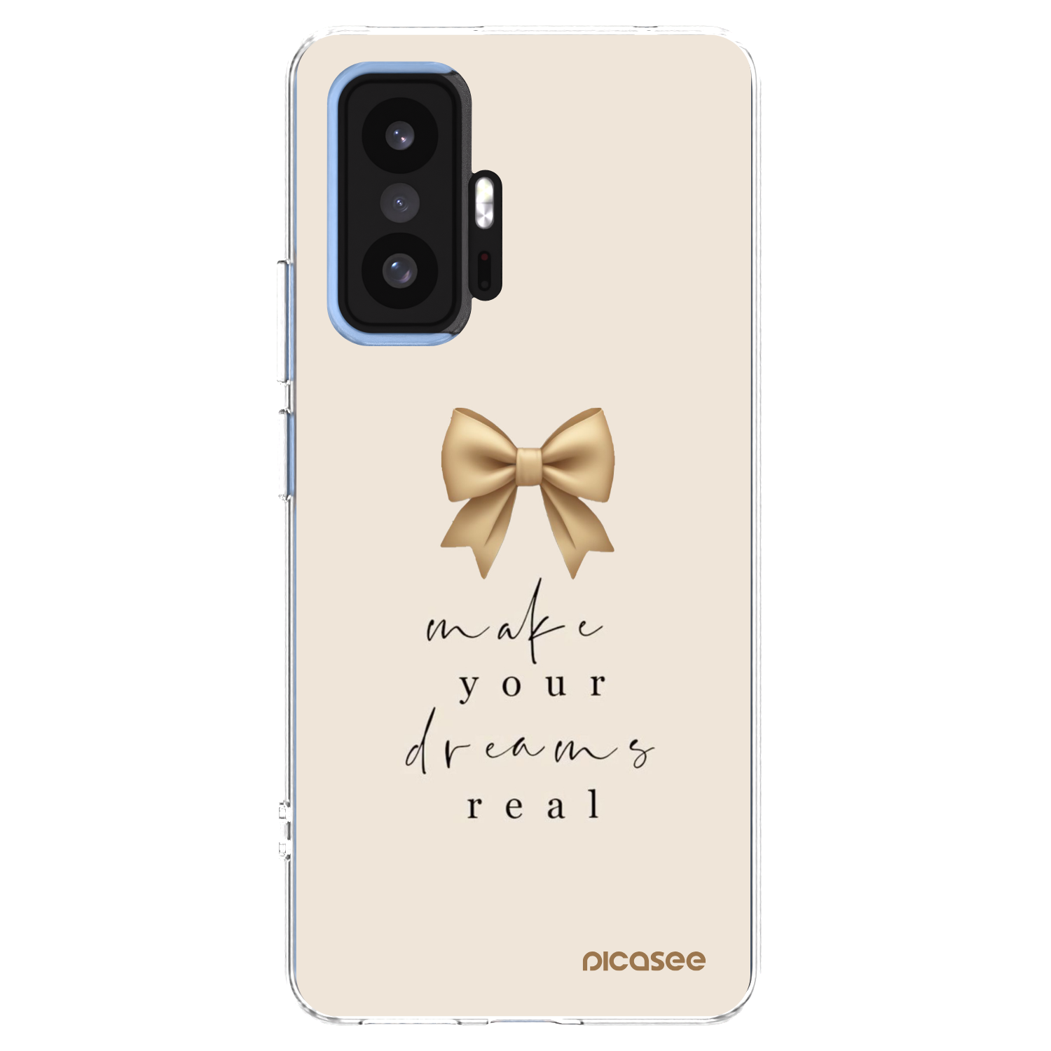 Picasee διαφανής θήκη σιλικόνης Xiaomi 11T Pro - Golden Dream
