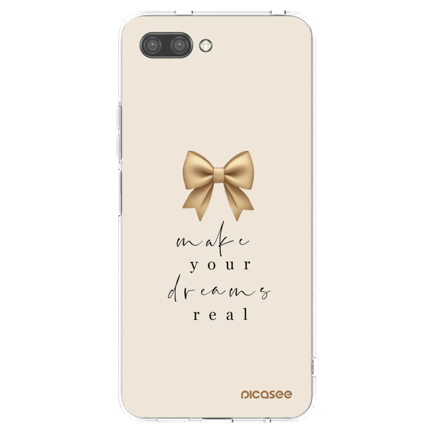 Picasee διαφανής θήκη σιλικόνης Honor 10 - Golden Dream