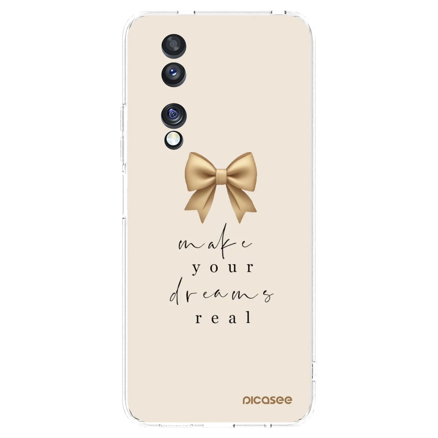 Picasee διαφανής θήκη σιλικόνης Honor 70 - Golden Dream
