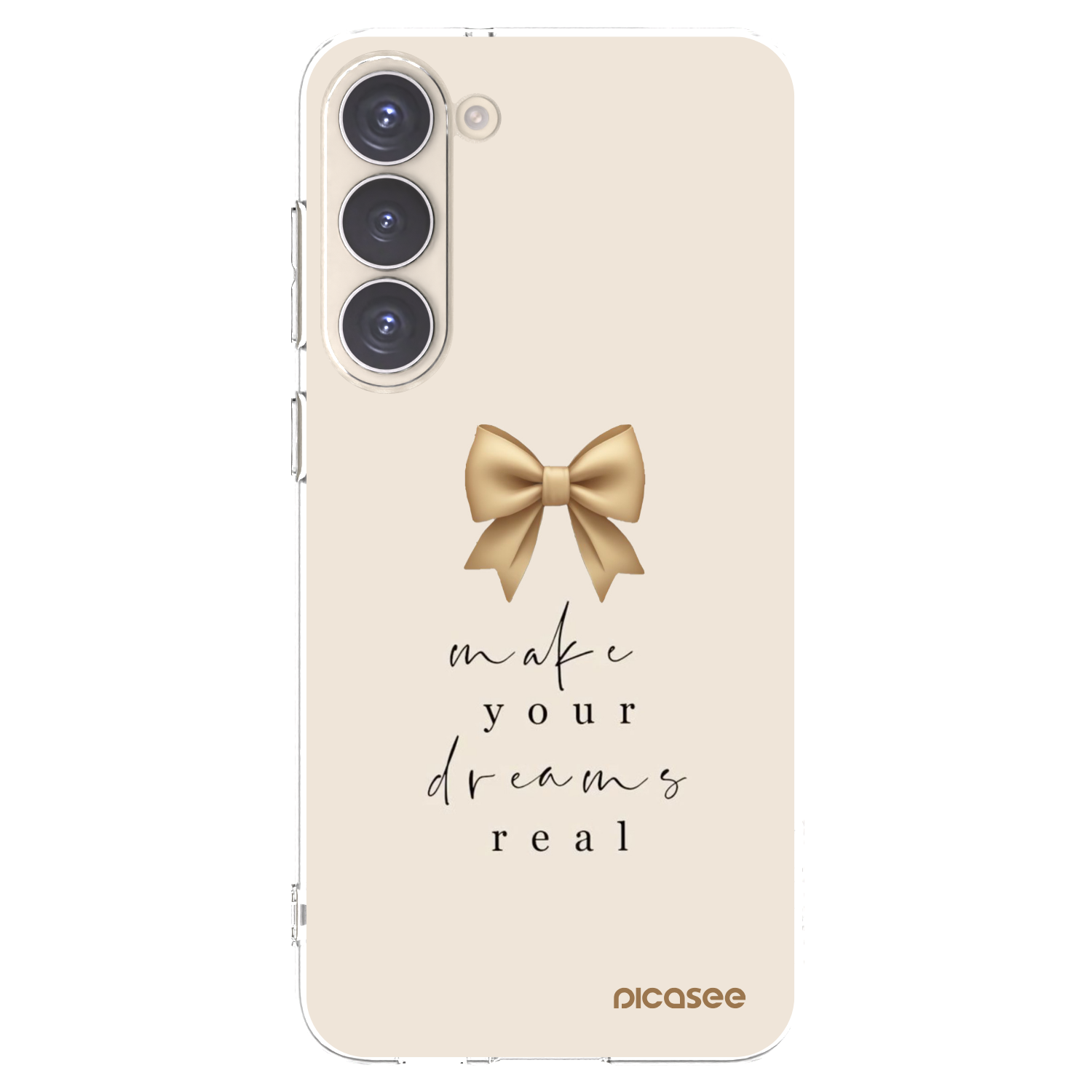 Picasee διαφανής θήκη σιλικόνης Samsung Galaxy S23+ 5G - Golden Dream