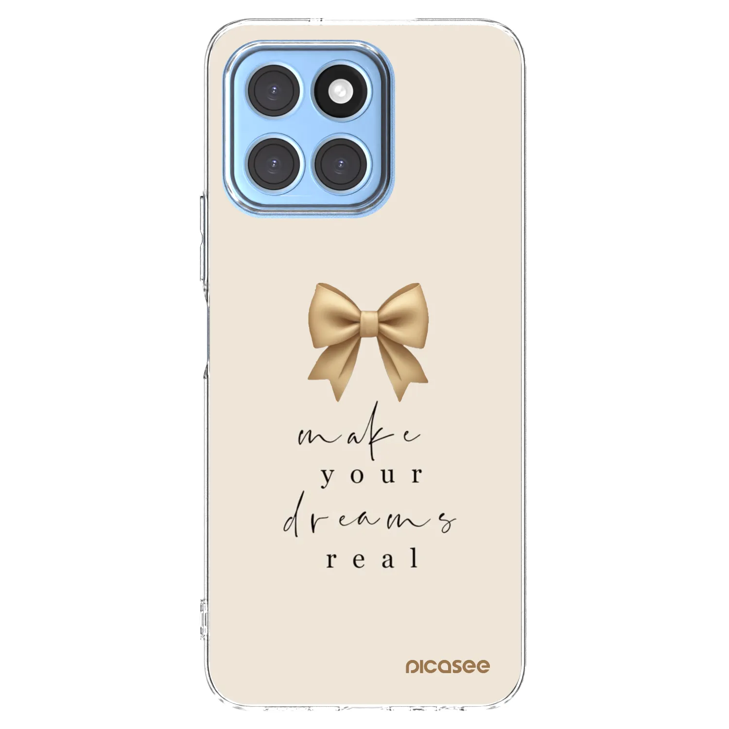 Picasee διαφανής θήκη σιλικόνης Honor X6 - Golden Dream