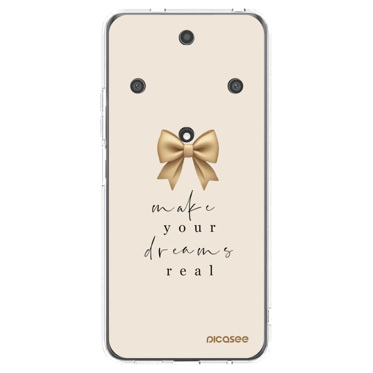 Picasee διαφανής θήκη σιλικόνης Honor Magic5 Lite 5G - Golden Dream