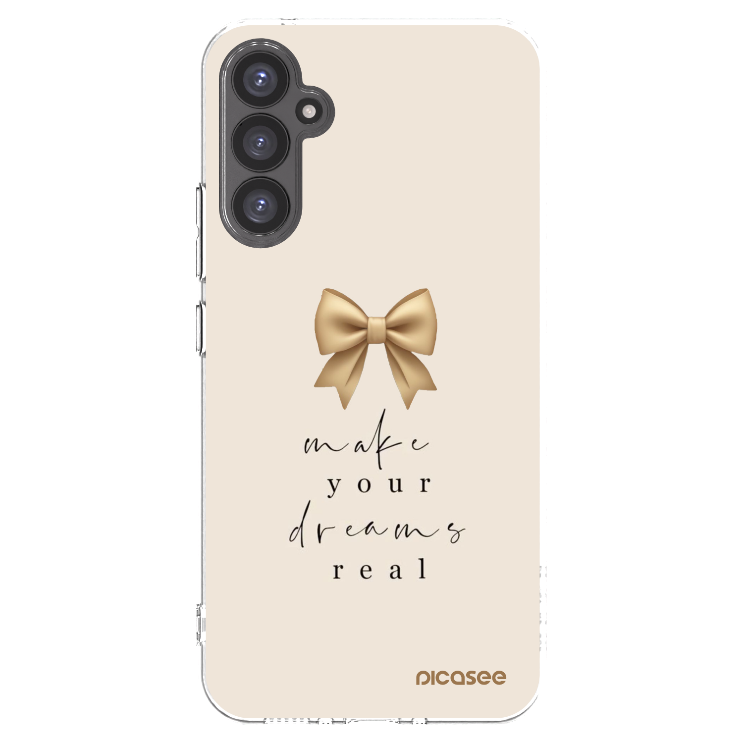 Picasee διαφανής θήκη σιλικόνης Samsung Galaxy A34 5G A346B - Golden Dream