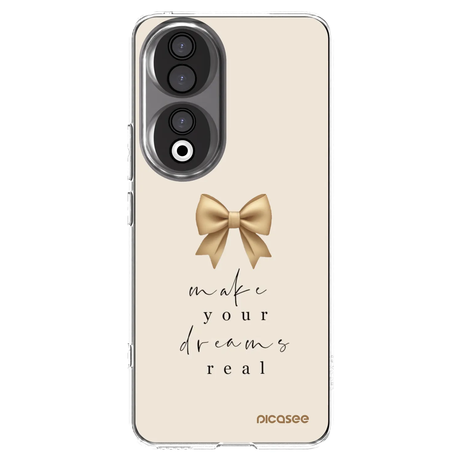 Picasee διαφανής θήκη σιλικόνης Honor 90 5G - Golden Dream