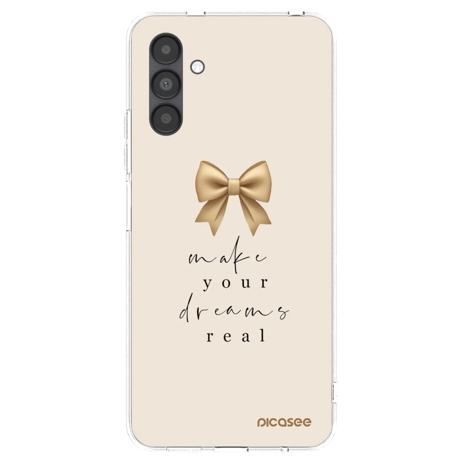 Picasee διαφανής θήκη σιλικόνης Samsung Galaxy A04s A047F - Golden Dream