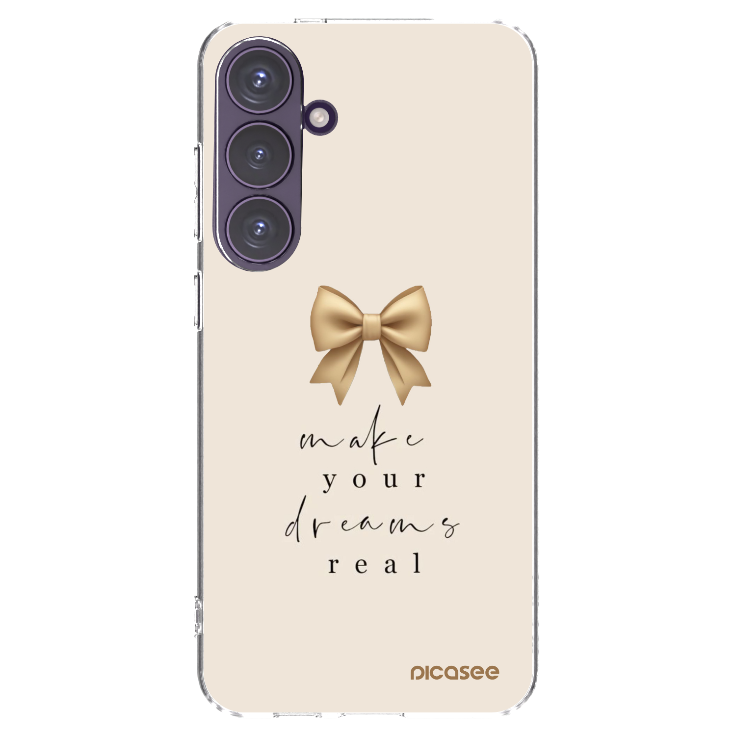 Picasee διαφανής θήκη σιλικόνης Samsung Galaxy S24+ S926B 5G - Golden Dream