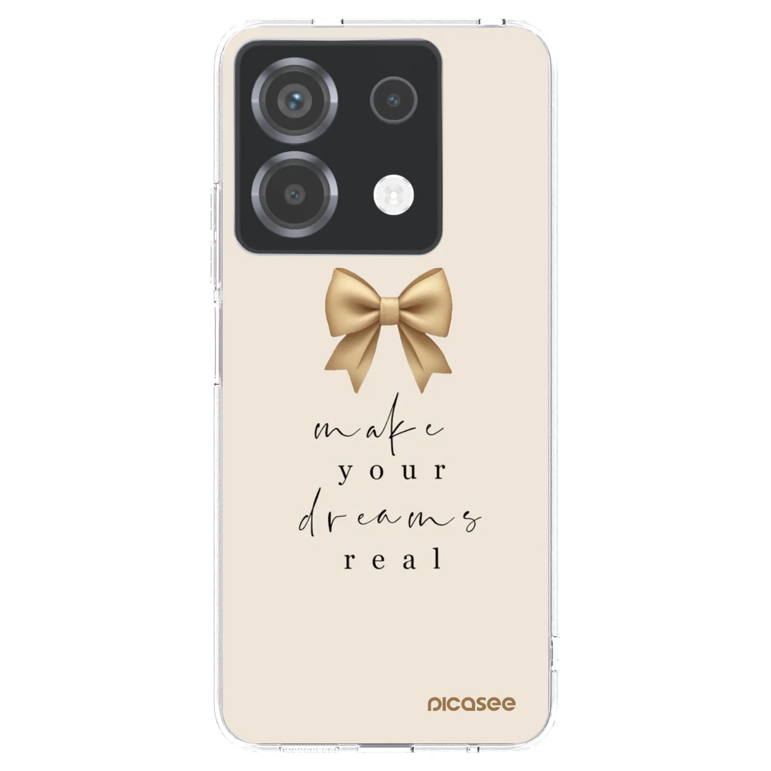 Picasee διαφανής θήκη σιλικόνης Xiaomi Poco X6 - Golden Dream