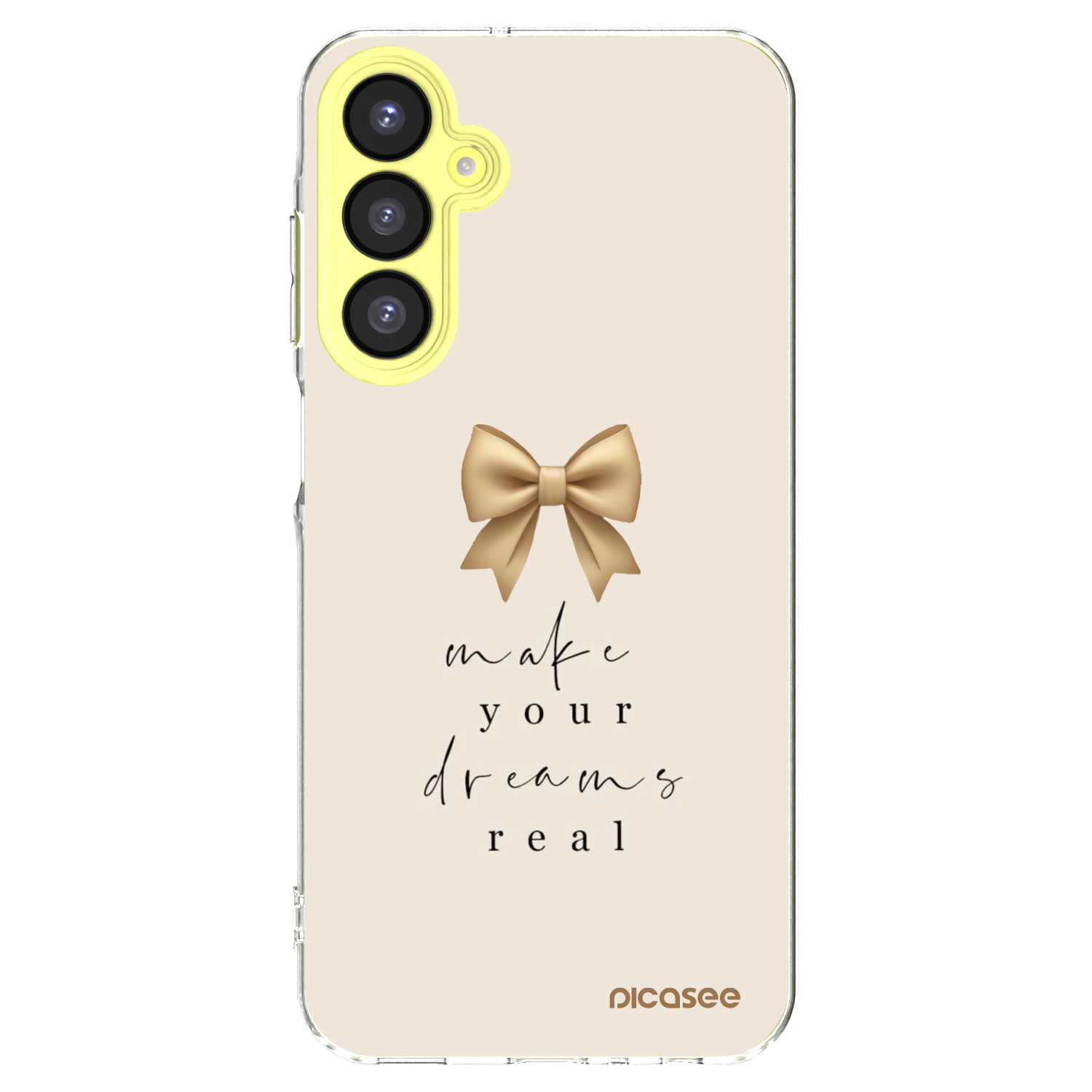 Picasee διαφανής θήκη σιλικόνης Samsung Galaxy A25 A256B 5G - Golden Dream