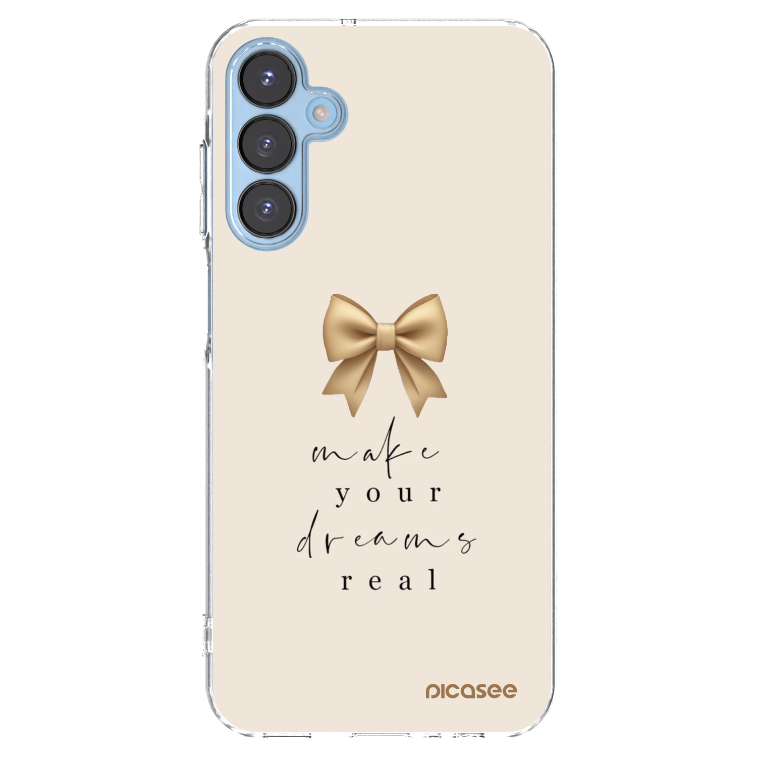 Picasee διαφανής θήκη σιλικόνης Samsung Galaxy A15 A156B 5G - Golden Dream