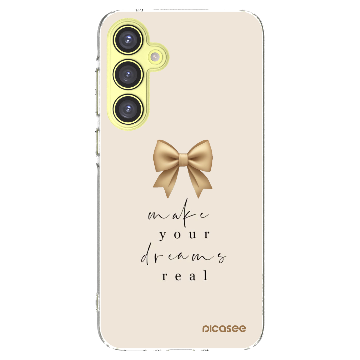 Picasee διαφανής θήκη σιλικόνης Samsung Galaxy A35 5G A356B - Golden Dream