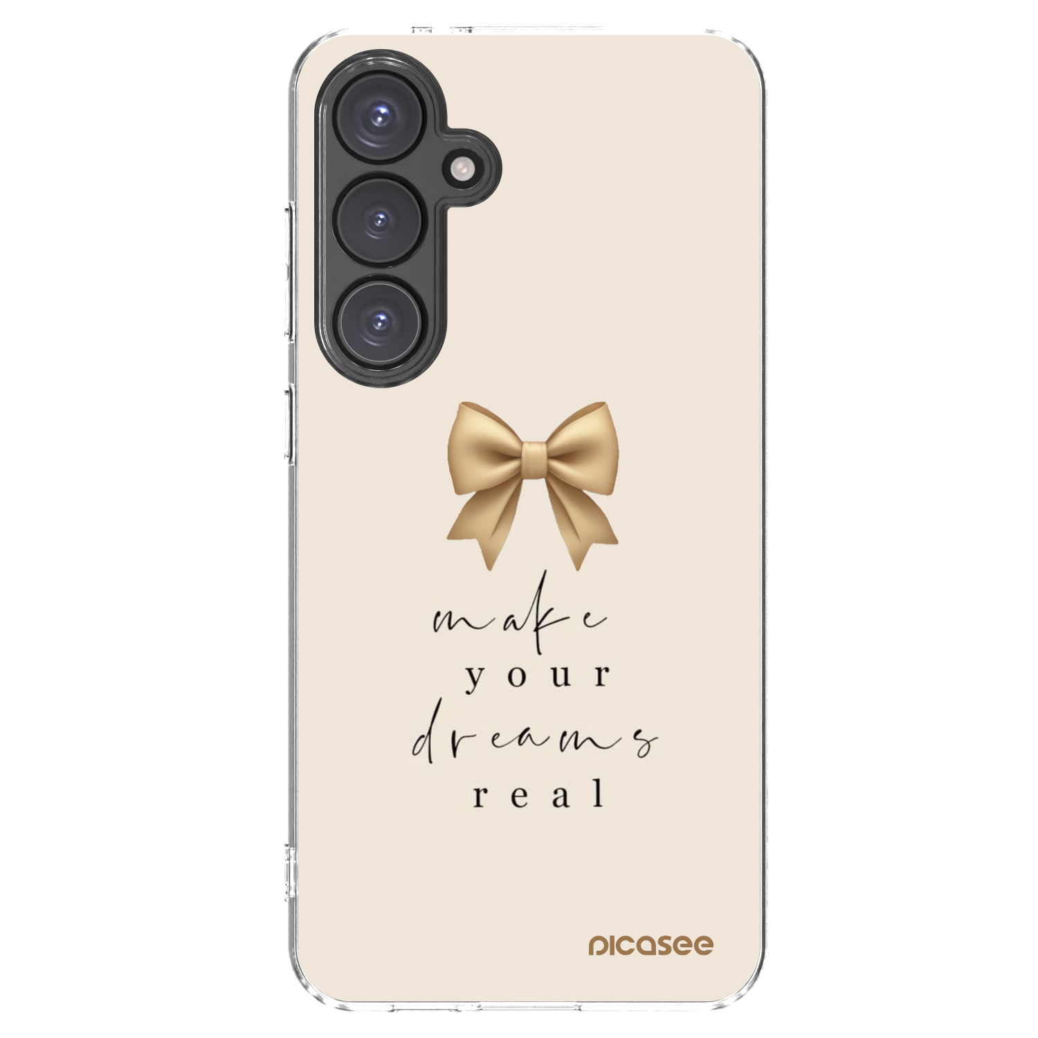 Picasee διαφανής θήκη σιλικόνης Samsung Galaxy S24 FE S721B - Golden Dream