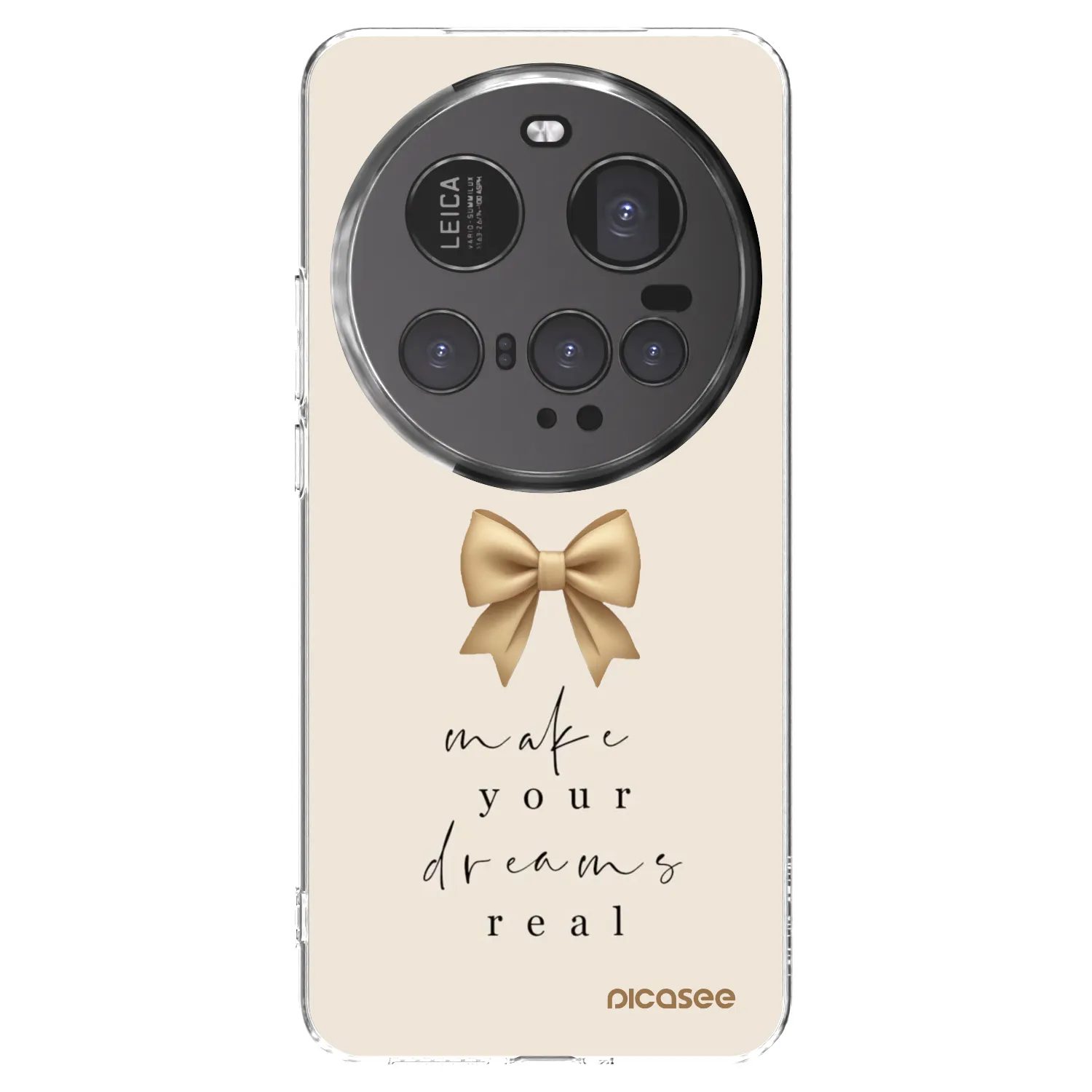 Picasee διαφανής θήκη σιλικόνης Xiaomi 15 Ultra - Golden Dream