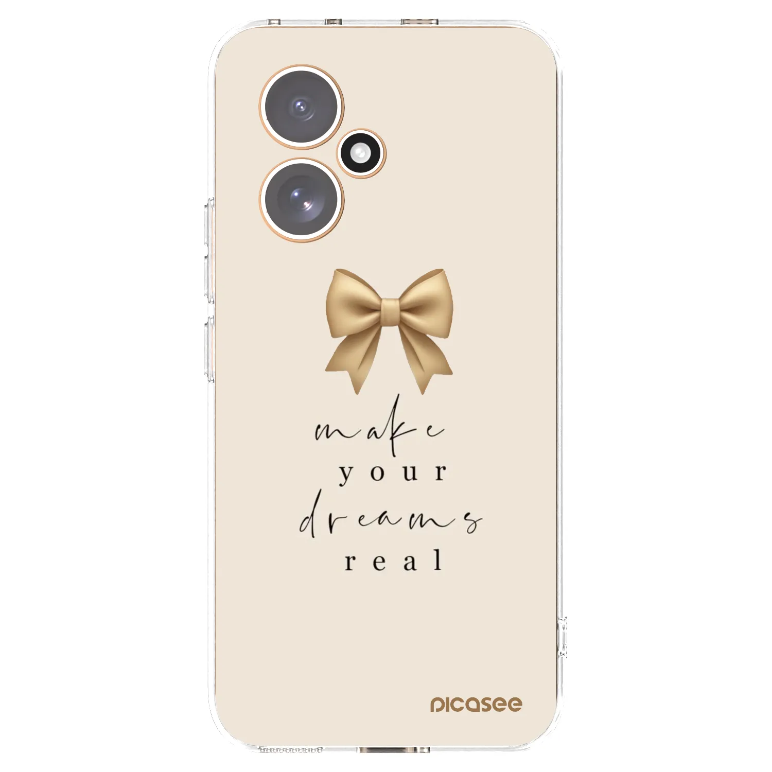Picasee διαφανής θήκη σιλικόνης Honor 400 5G - Golden Dream