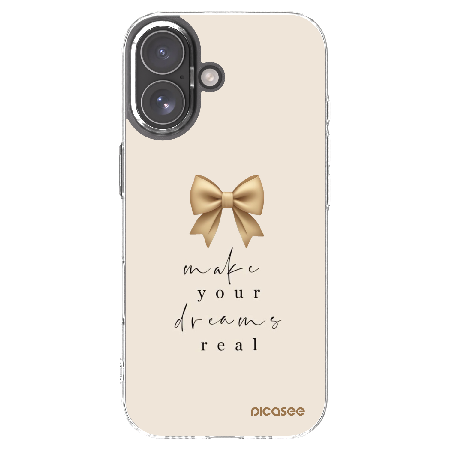 Picasee διαφανής θήκη σιλικόνης Apple iPhone 17 - Golden Dream