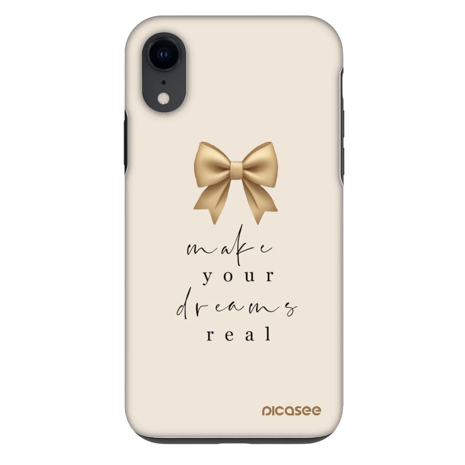 Picasee Fashion Case για Apple iPhone XR - Golden Dream
