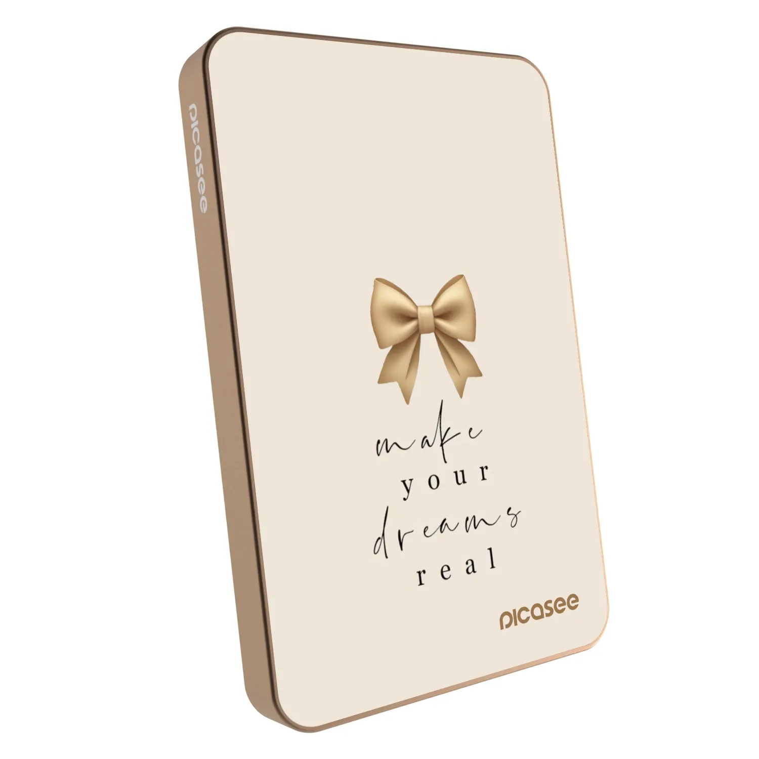 Picasee Powerbank με MagSafe 5 000 mAh Χρυσαφένιος - Golden Dream