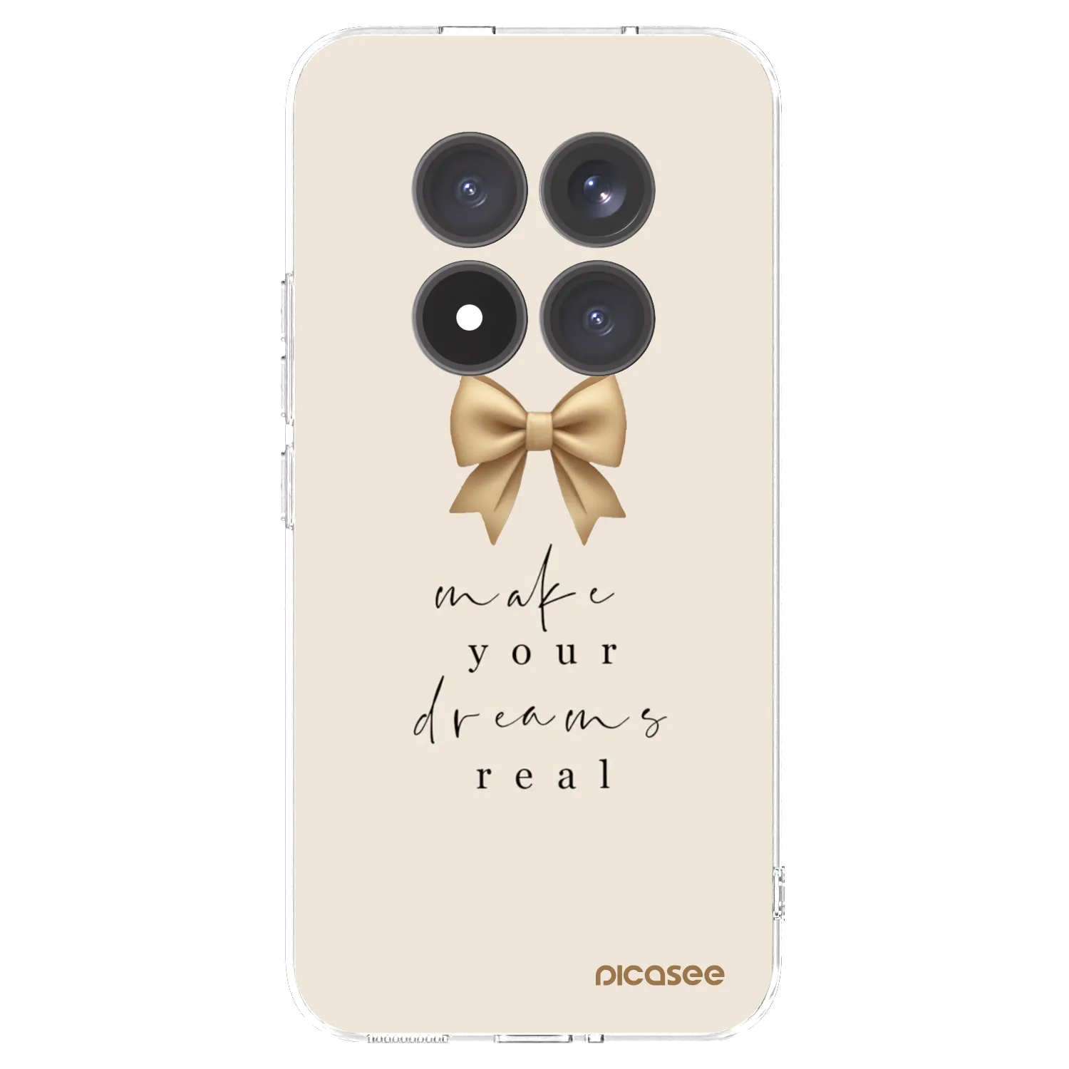 Picasee διαφανής θήκη σιλικόνης Xiaomi Redmi Note 15 Pro+ - Golden Dream