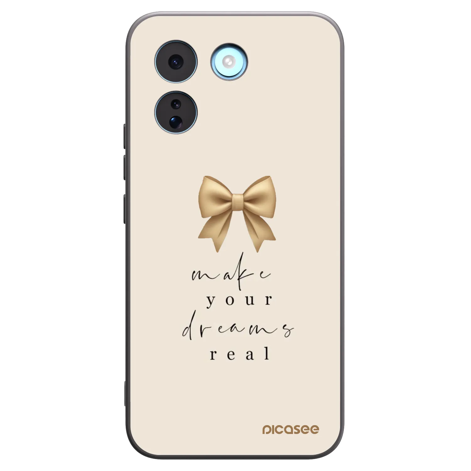Picasee Μαύρη θήκη σιλικόνης για Xiaomi Redmi Note 17 Pro MAX 5G - Golden Dream