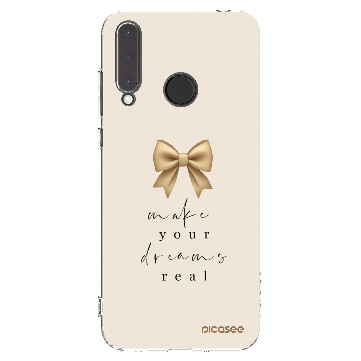 Picasee διαφανής θήκη σιλικόνης Honor 20 Lite - Golden Dream