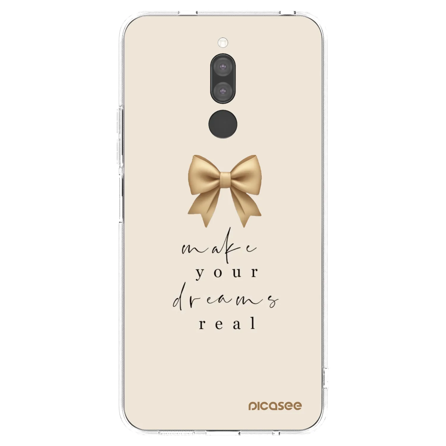 Picasee διαφανής θήκη σιλικόνης Xiaomi Redmi 8 - Golden Dream