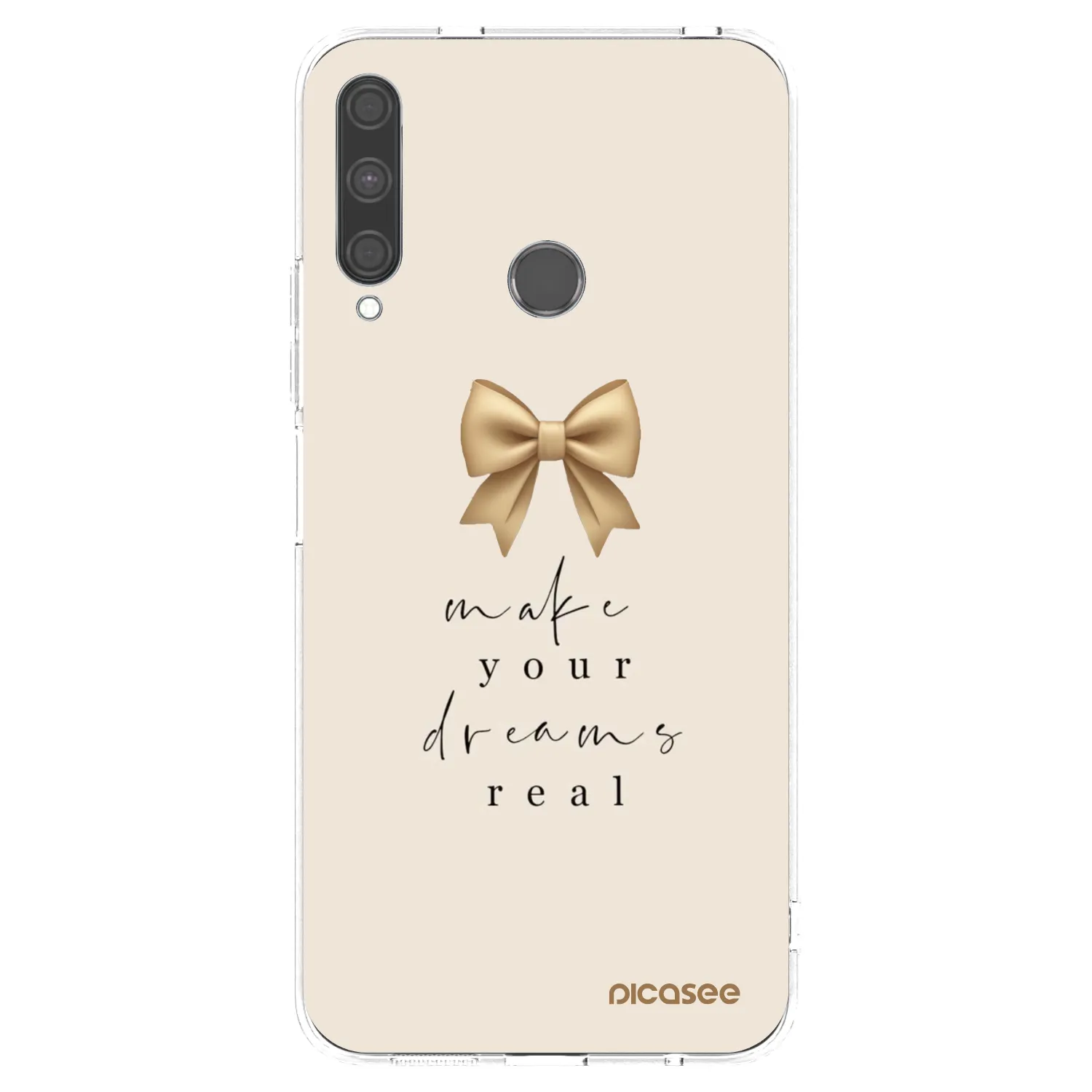 Picasee διαφανής θήκη σιλικόνης Huawei P40 Lite E - Golden Dream