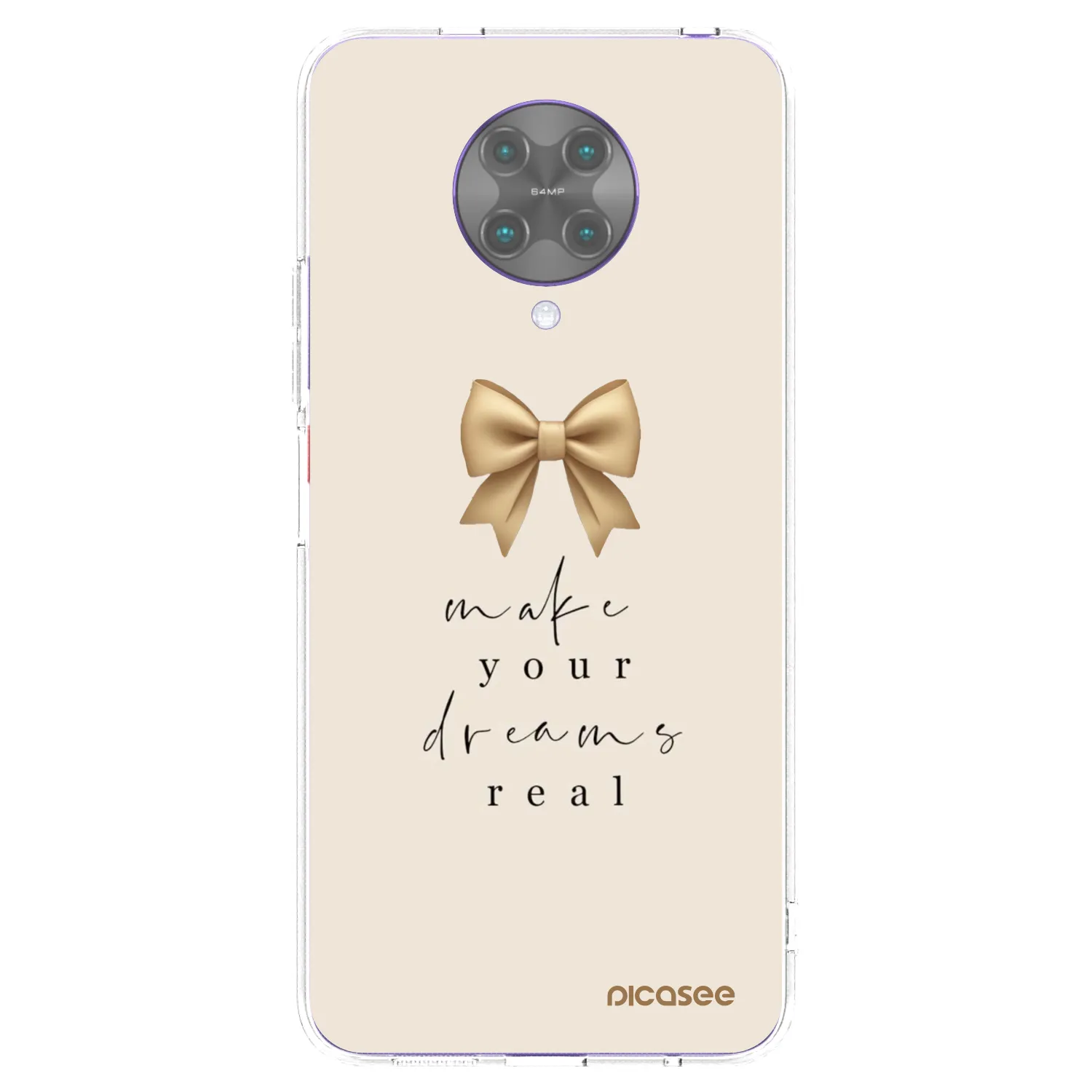 Picasee διαφανής θήκη σιλικόνης Xiaomi Poco F2 Pro - Golden Dream