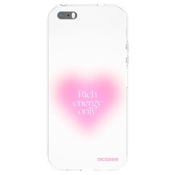 Picasee διαφανής θήκη σιλικόνης Apple iPhone 5/5S/SE - Rich Energy