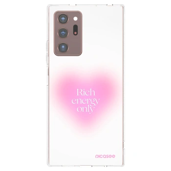 Picasee διαφανής θήκη σιλικόνης Samsung Galaxy Note 20 Ultra - Rich Energy