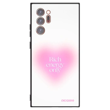 Picasee Μαύρη θήκη σιλικόνης για Samsung Galaxy Note 20 Ultra - Rich Energy