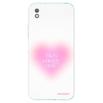 Picasee Μαύρη θήκη σιλικόνης για Xiaomi Redmi 9A - Rich Energy