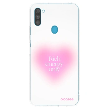 Picasee διαφανής θήκη σιλικόνης Samsung Galaxy M11 - Rich Energy