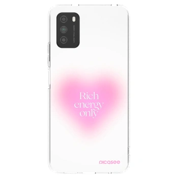 Picasee διαφανής θήκη σιλικόνης Xiaomi Poco M3 - Rich Energy