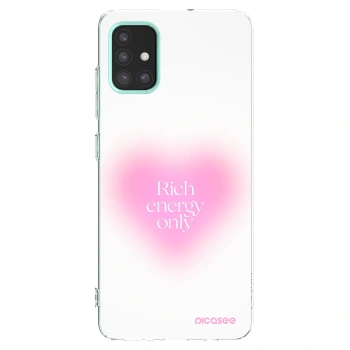Picasee διαφανής θήκη σιλικόνης Samsung Galaxy M31s - Rich Energy