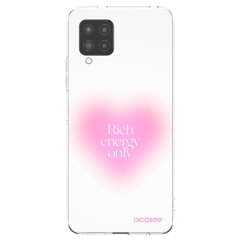 Picasee διαφανής θήκη σιλικόνης Samsung Galaxy A42 A426B - Rich Energy