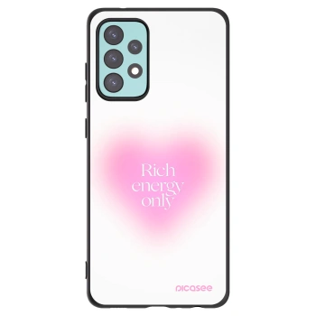 Picasee Μαύρη θήκη σιλικόνης για Samsung Galaxy A72 A725F - Rich Energy