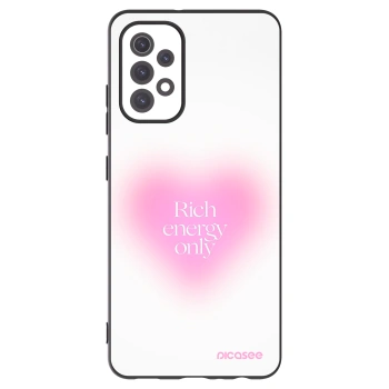 Picasee Μαύρη θήκη σιλικόνης για Samsung Galaxy A32 5G A326B - Rich Energy