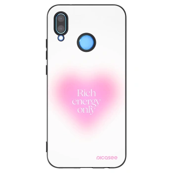 Picasee Μαύρη θήκη σιλικόνης για Huawei P20 Lite - Rich Energy