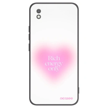 Picasee Μαύρη θήκη σιλικόνης για Xiaomi Redmi 9AT - Rich Energy