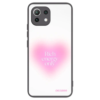 Picasee Μαύρη θήκη σιλικόνης για Xiaomi Mi 11 Lite - Rich Energy