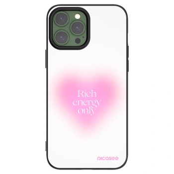 Picasee Μαύρη θήκη σιλικόνης για Apple iPhone 13 Pro Max - Rich Energy
