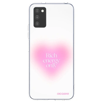 Picasee διαφανής θήκη σιλικόνης Samsung Galaxy A02s A025G - Rich Energy