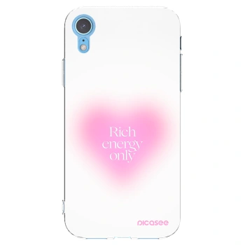 Picasee διαφανής θήκη σιλικόνης Apple iPhone XR - Rich Energy