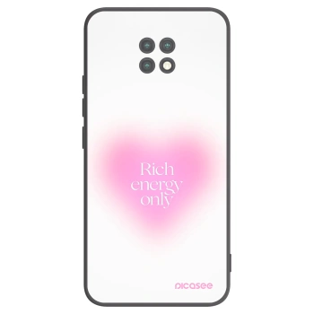Picasee Μαύρη θήκη σιλικόνης για Xiaomi Redmi Note 9T - Rich Energy