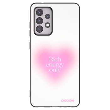 Picasee Μαύρη θήκη σιλικόνης για Samsung Galaxy A52s 5G A528B - Rich Energy