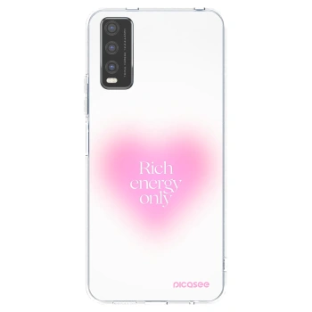 Picasee διαφανής θήκη σιλικόνης Vivo Y20s - Rich Energy