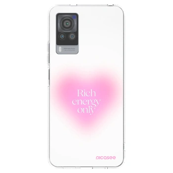 Picasee διαφανής θήκη σιλικόνης Vivo X60 Pro 5G - Rich Energy