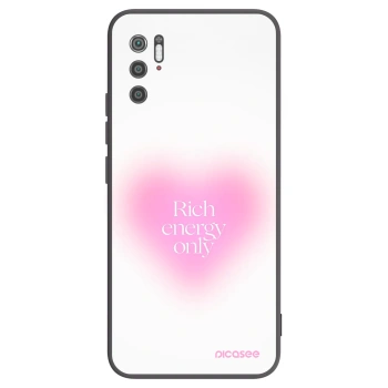 Picasee Μαύρη θήκη σιλικόνης για Xiaomi Poco M3 Pro 5G - Rich Energy